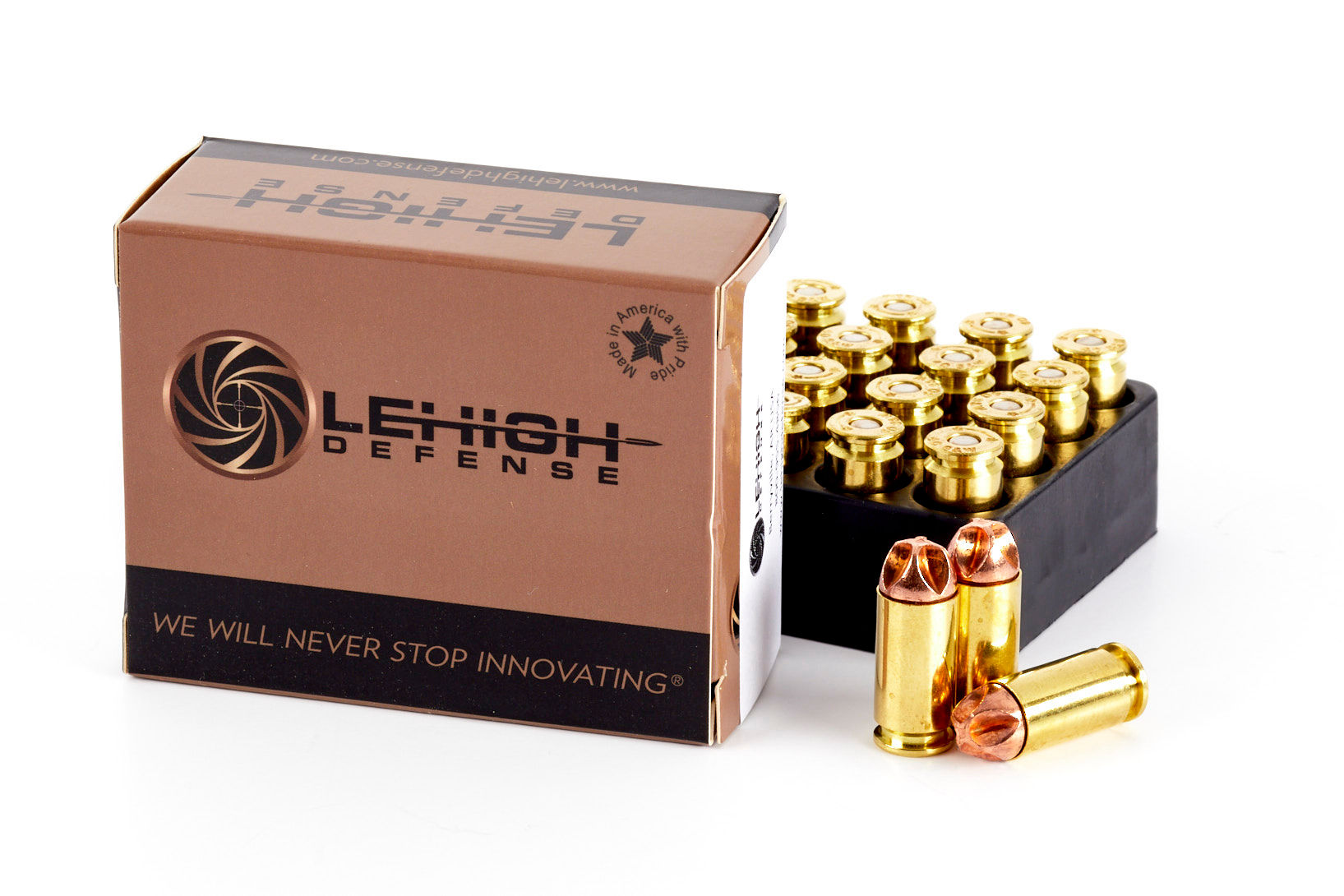 .40 S&W | 115GR, LEHIGH DEFENSE XD, 1400 FPS - 5" BARREL, 20/BOX