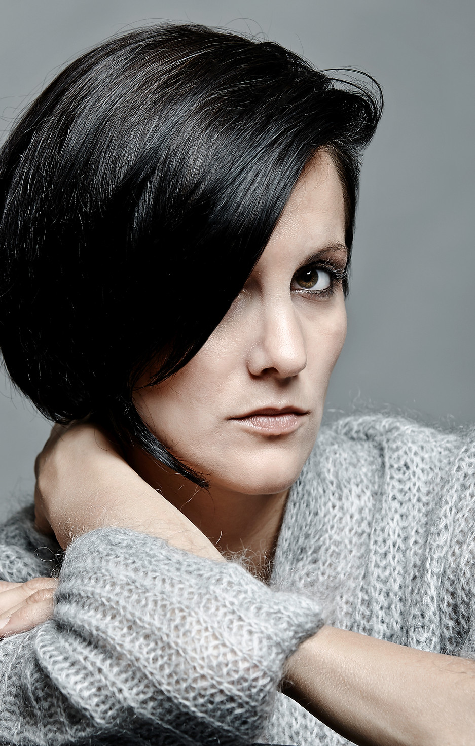 Portrait von Nadine Beles im traditionsreichen Fotostudio Bayer