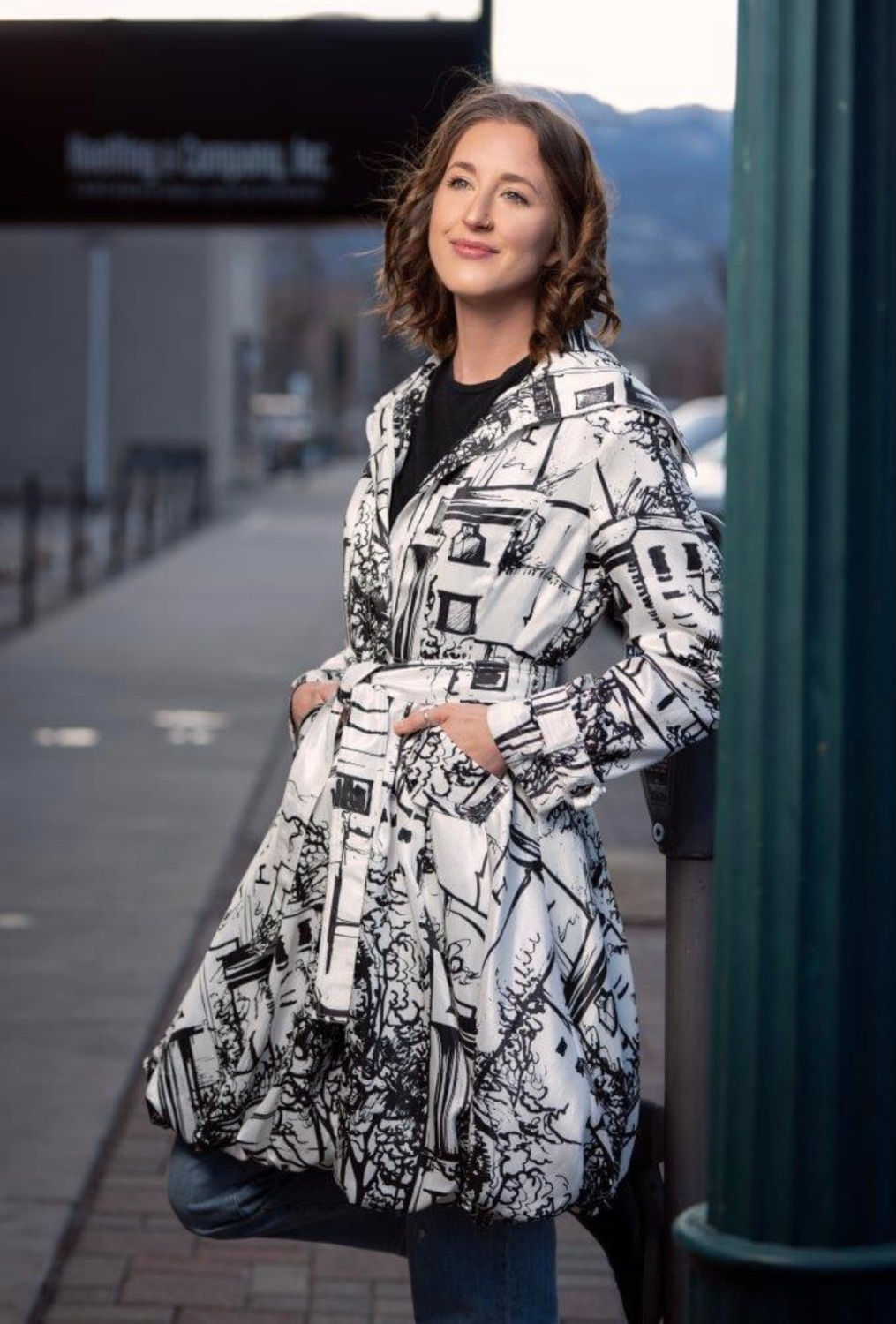 Bubble Coat Dress