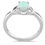 Thumbnail: White Opal Ring