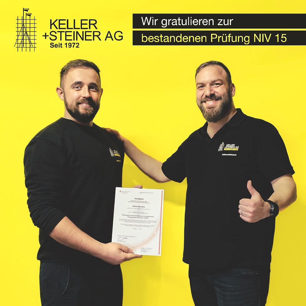 Keller + Steiner AG – Weiterbildung NIV-15 Artan Berisha