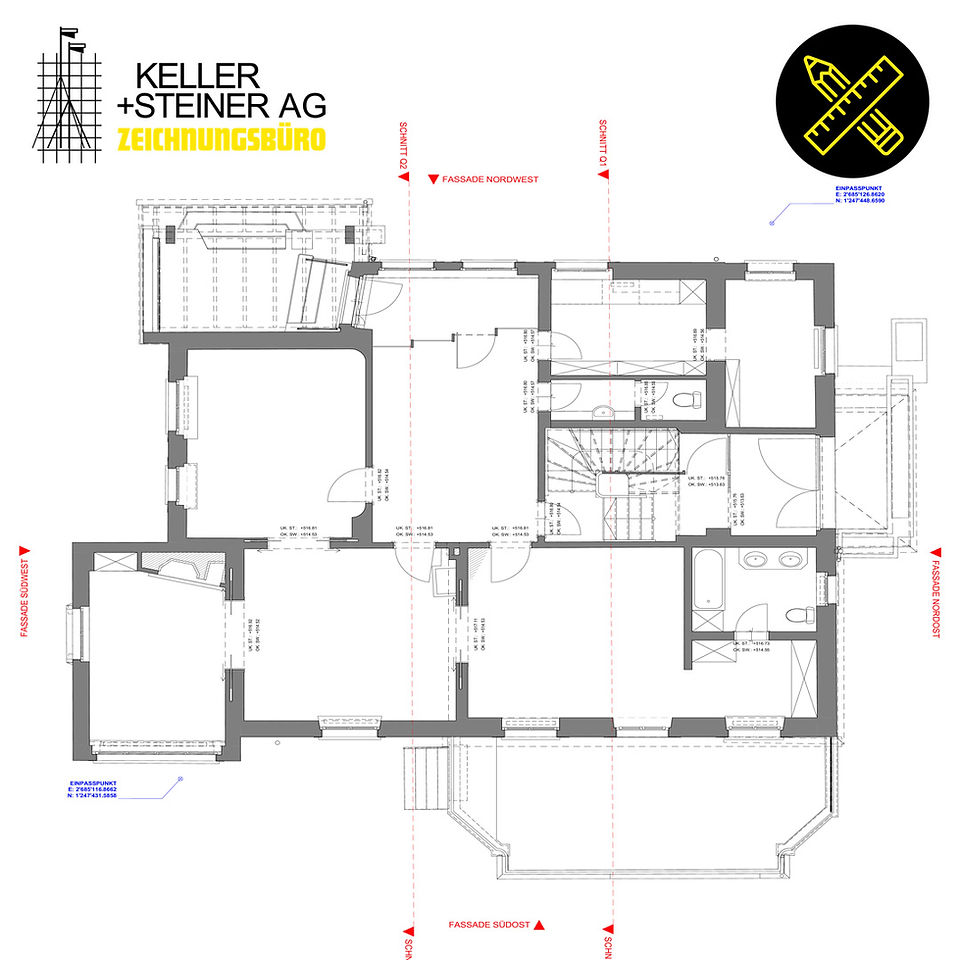Keller + Steiner AG – Zeichnungsdienstleistungen