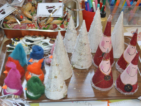 Nous nous préparons à fêter Noël!