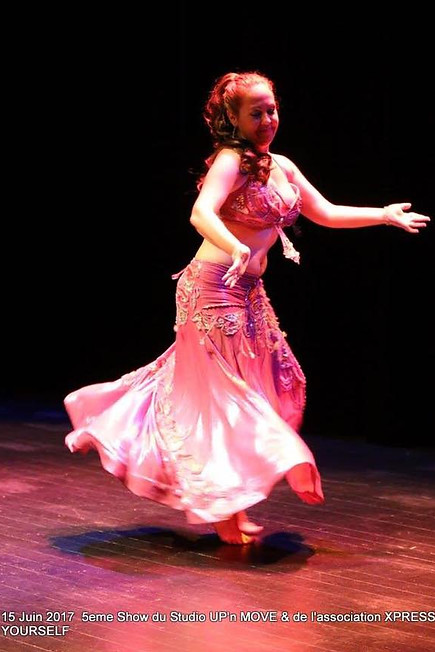 danseuse orientale professeur Rocio Baras