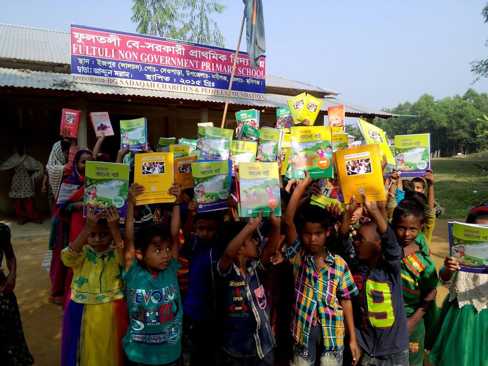 Peoples Foundation Bangladesh School Book Distribution