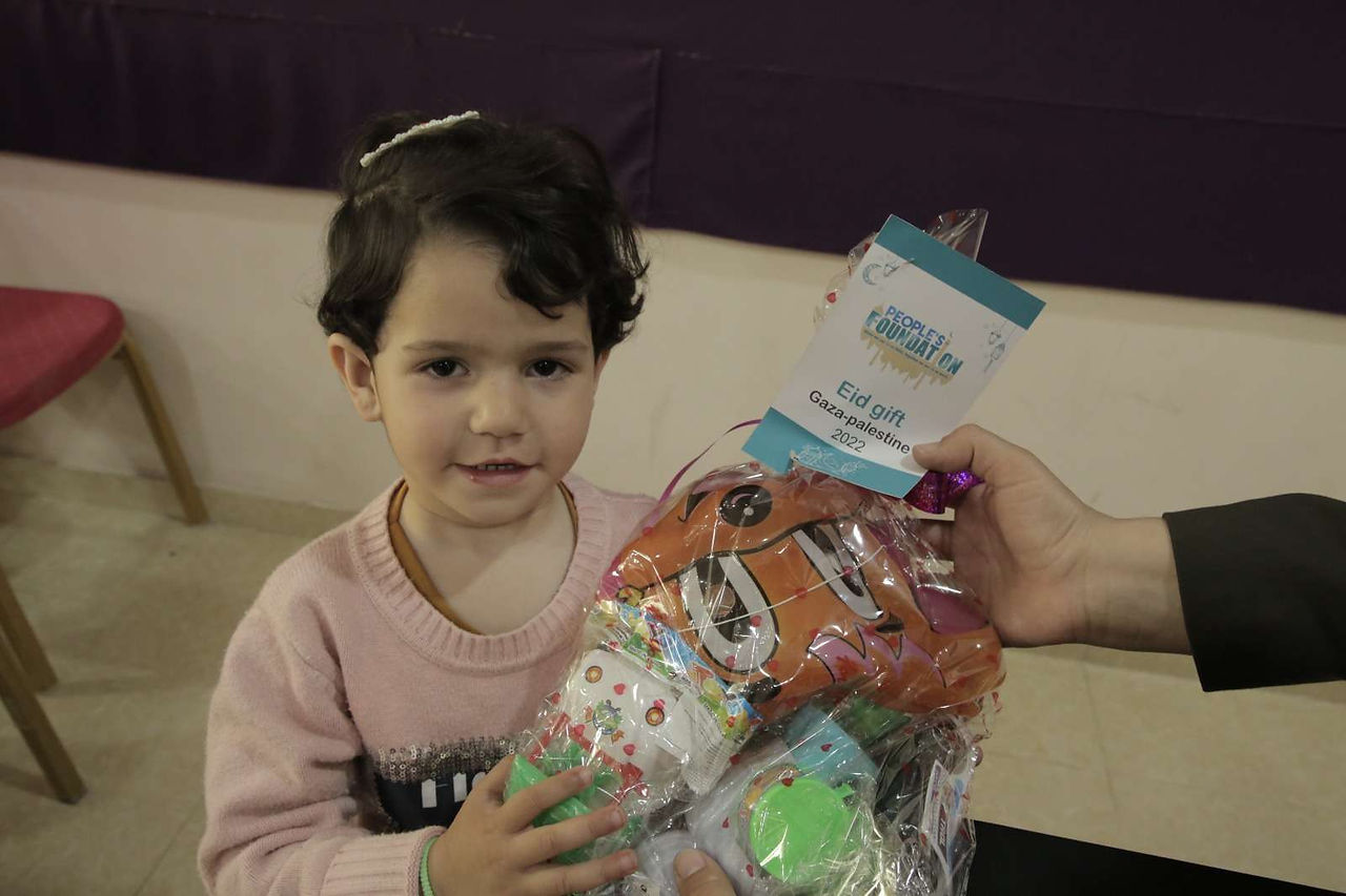 Ramadan 2022 Eid Gifts in Gaza | Peoples Foundation