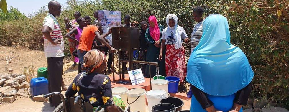 Water Well in Zimbabwe - People's Foundation