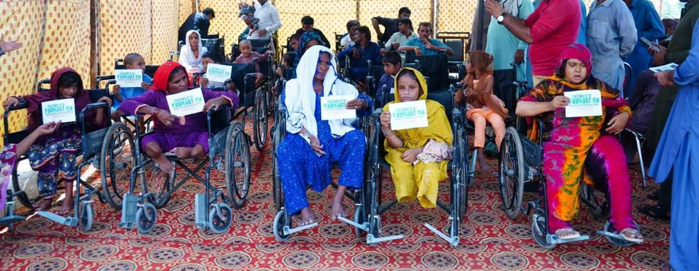 Wheelchairs - Pakistan - Peoples Foundation