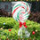 Thumbnail: 5 ft Christmas Lollipops Pathway Lights Large Outdoor Christmas Yard Decorations