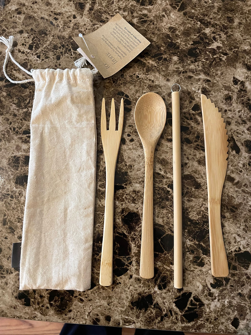 Bamboo Reusable Utensil Set