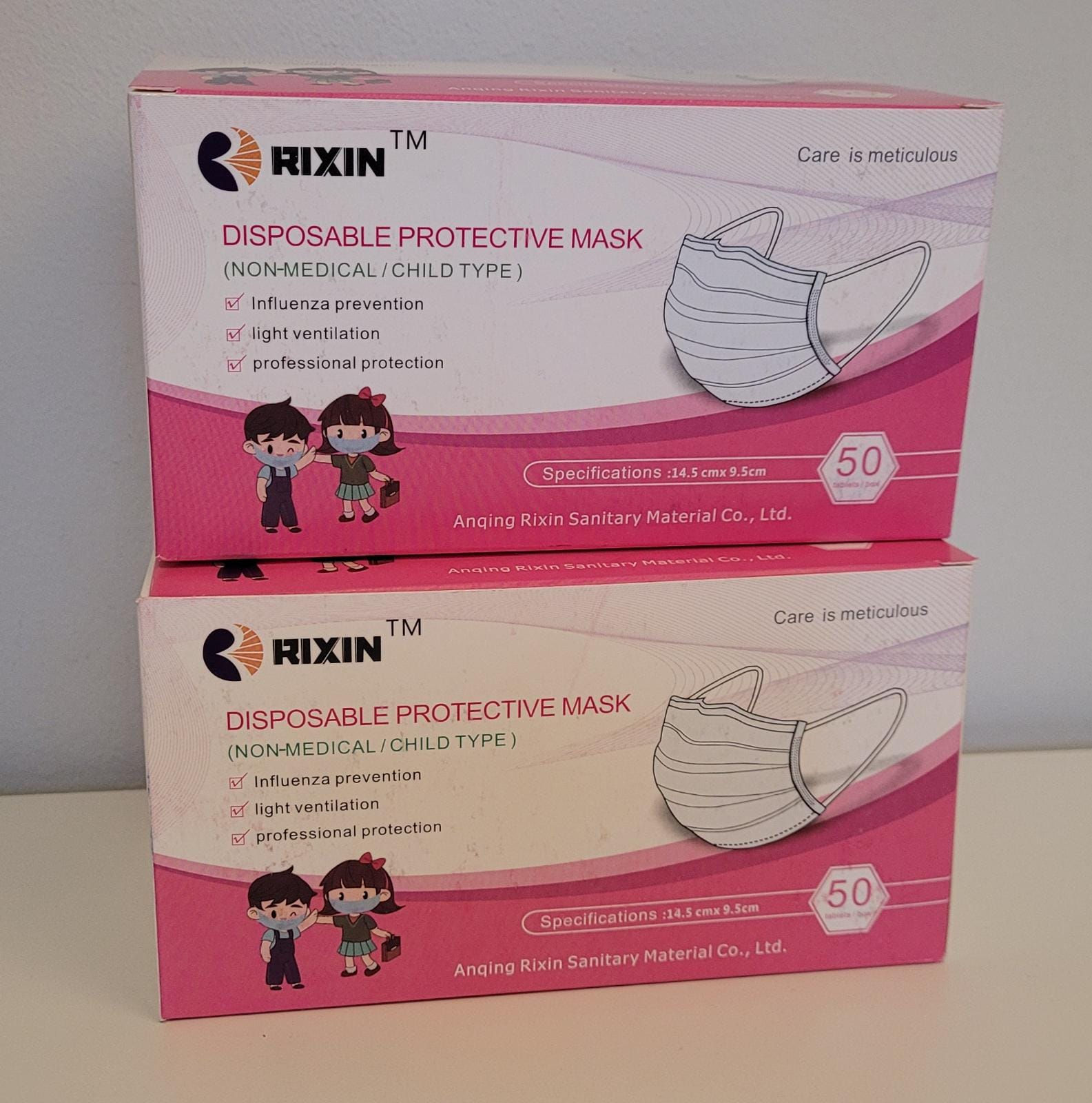 MASCARILLA HIGIENICA INFANTIL 3 CAPAS.