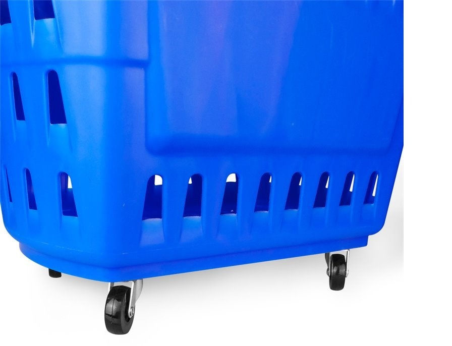 Miniatura: PACK 3 CESTAS CARRITO SUPERMERCADO 40 LITROS