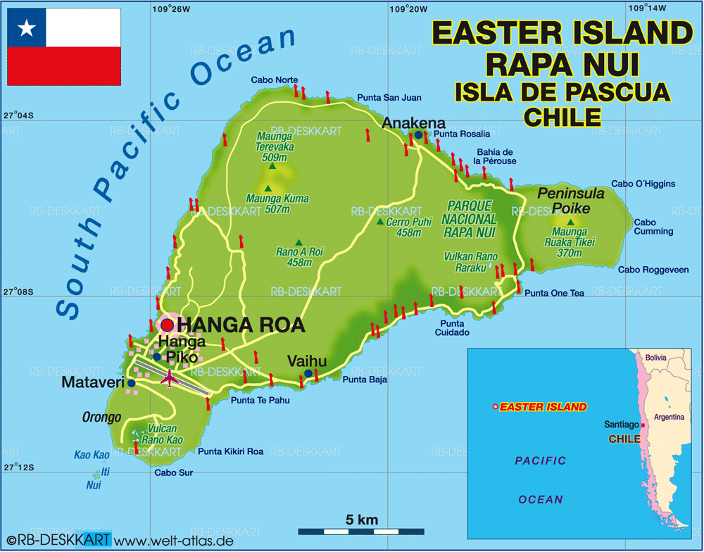 map rapanui