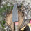 Thumbnail: ladder Damascus bushcraft knife