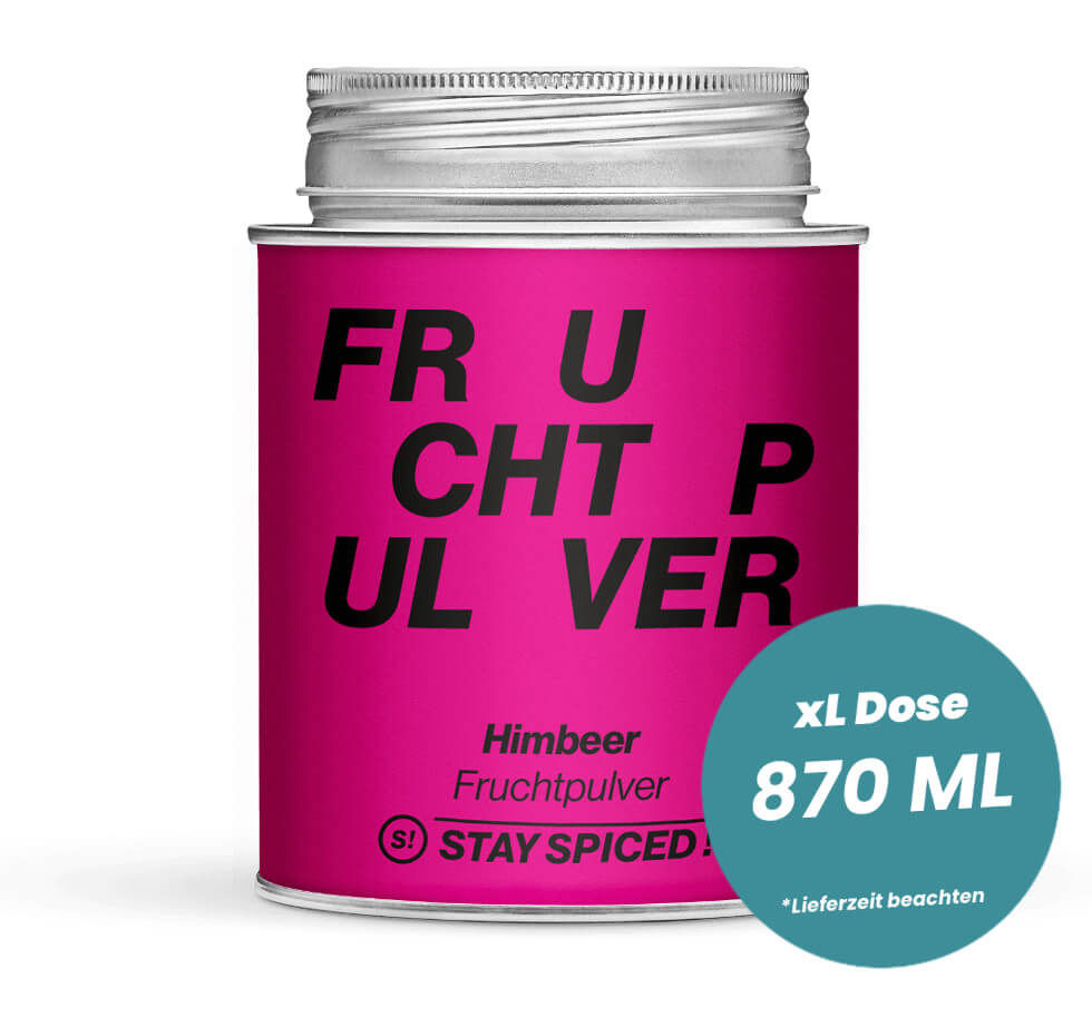 Miniaturbild: STAY SPICED Himbeer Fruchtpulver kaufen, 870ml Schraubdose, chefkoch-gewuerze