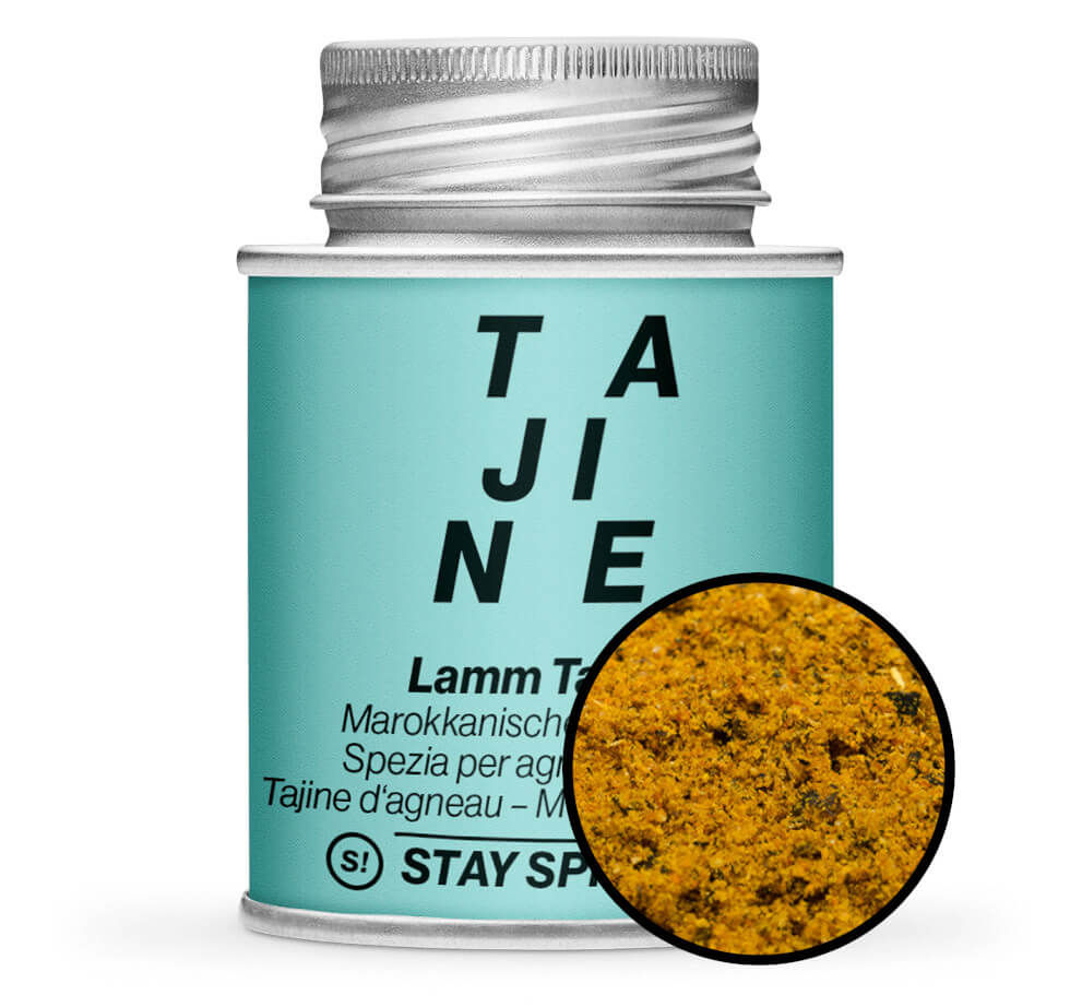 Lammgewürz "Tajine" - marokkanische Gewürzmischung von STAY SPICED ! kaufen, 170ml Schraubdose