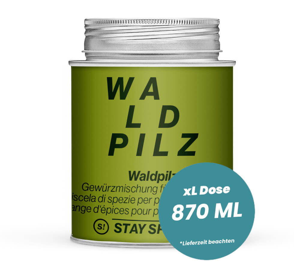 Miniaturbild: Waldpilz Gewürzmischung von STAY SPICED ! kaufen, 870ml Schraubdose, chefkoch-gewuerze