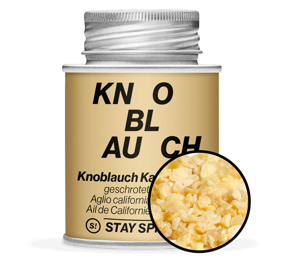 getrockneter kalifornischer Knoblauch geschrotet kaufen