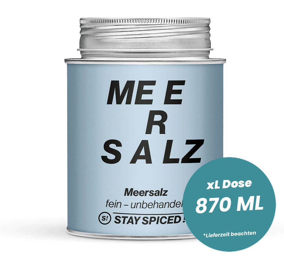 Meersalz fein von STAY SPICED !