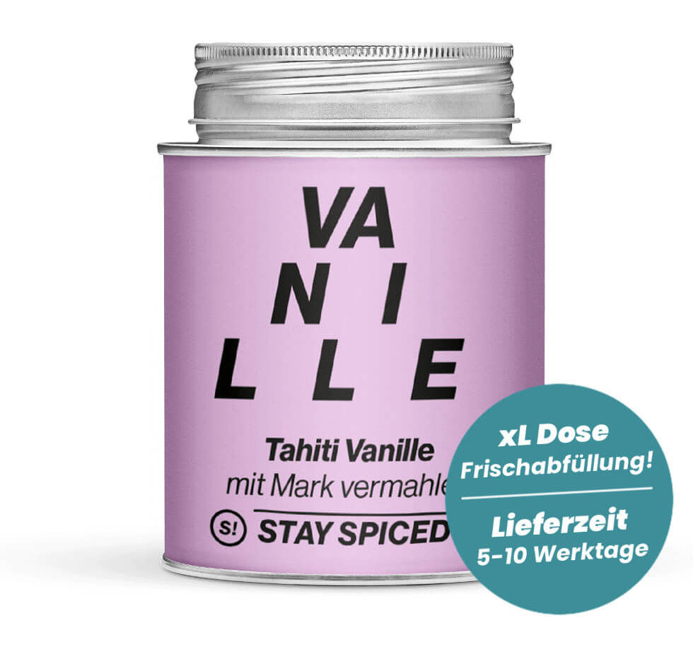 Miniaturbild: Tahiti Vanille gemahlen von STAY SPICED ! kaufen, 870ml Schraubdose, chefkoch-gewuerze