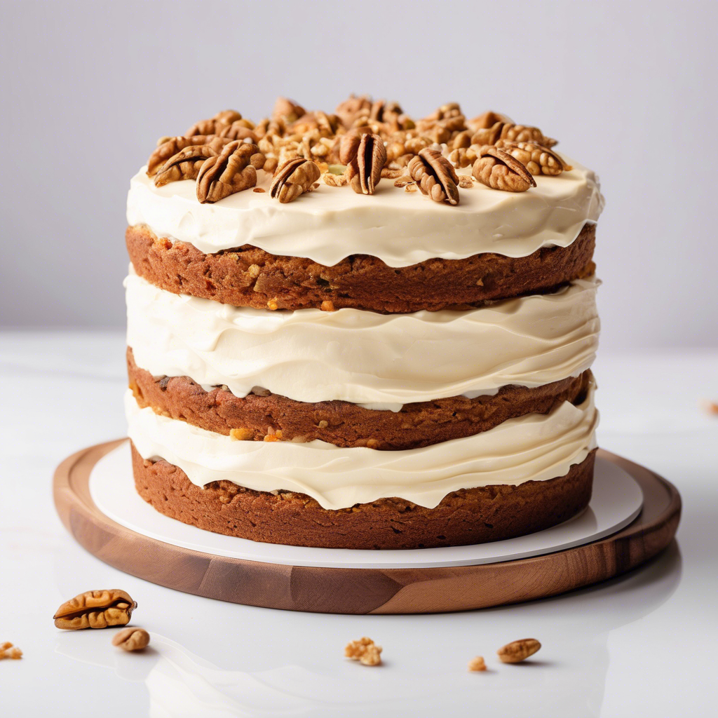 Carrot Walnut Cake