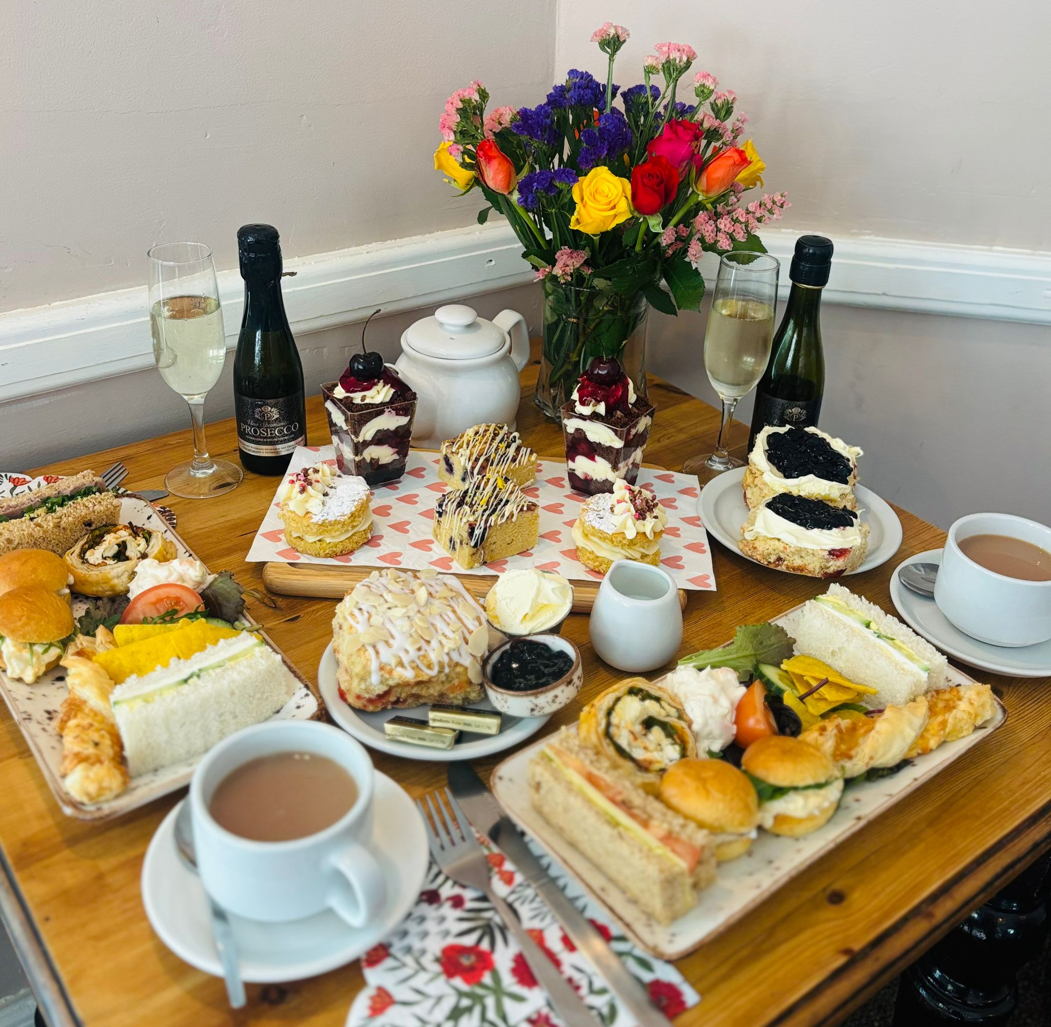 Swanbourne Lodge Tearoom Mothers day afternoon tea 
