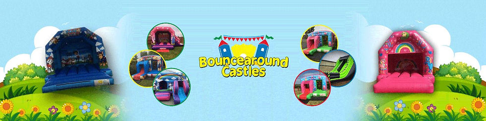Bounc earound castles graphic design