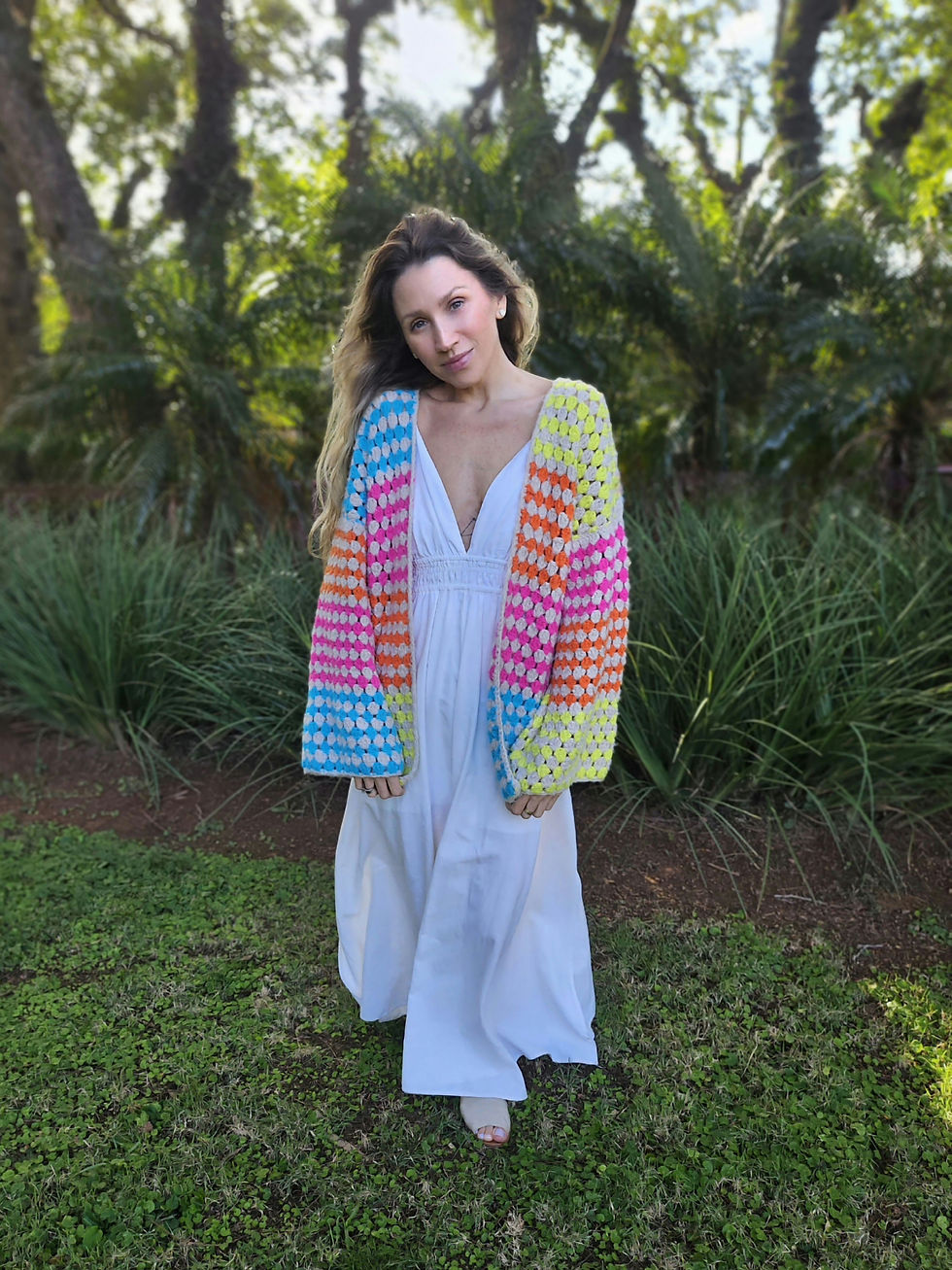 Miniatura: Boho Kimono Crochet 