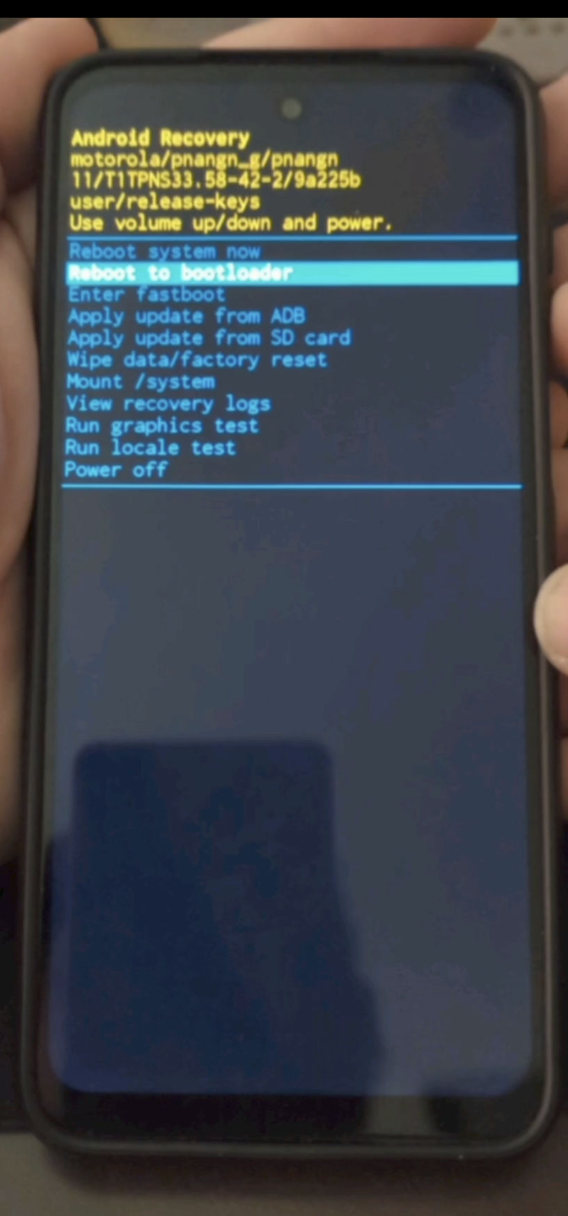 How to enter recovery mode. Motorola devices.