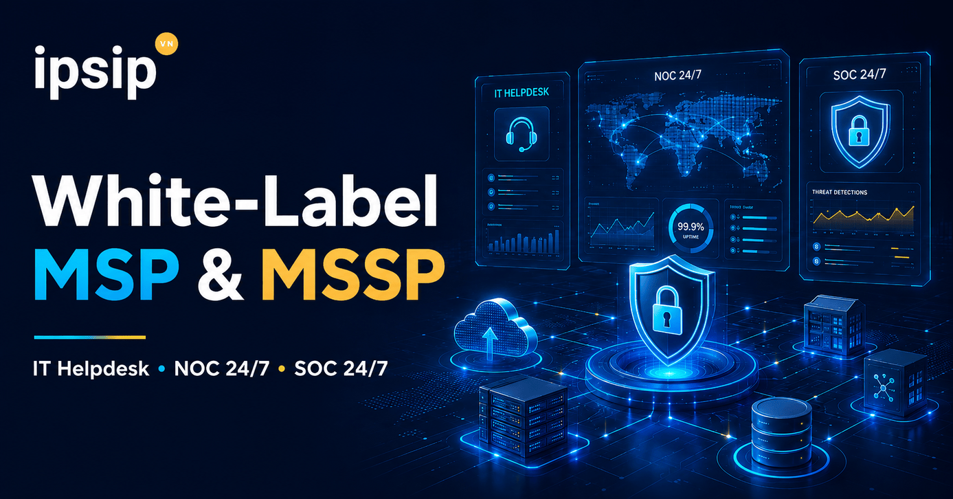 White-Label MSP & MSSP Services | IT Helpdesk, NOC & SOC 24/7