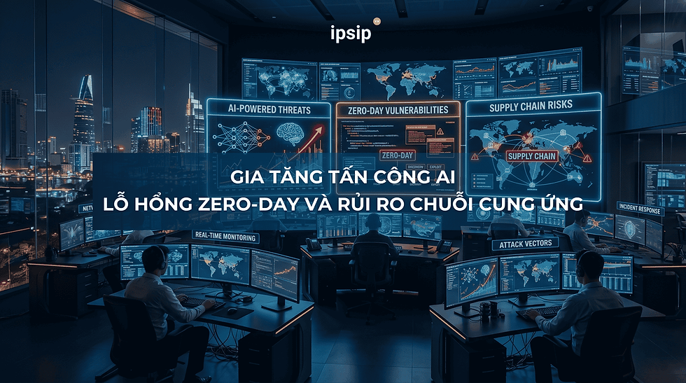 Toàn cảnh an ninh mạng tuần qua: Gia tăng tấn công AI, lỗ hổng zero-day và rủi ro chuỗi cung ứng