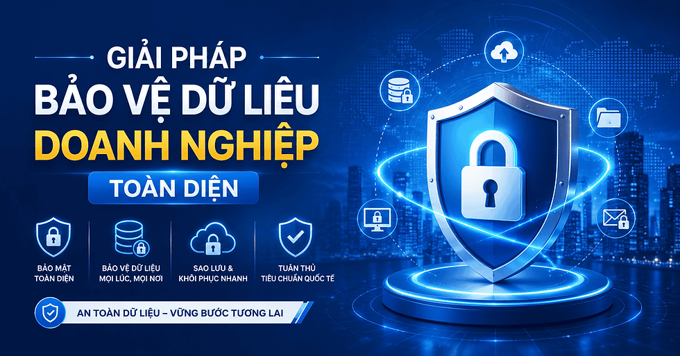 Bảo vệ dữ liệu là nhiệm vụ cấp bách để doanh nghiệp không bị phạt
