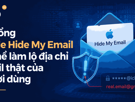 Lỗ hổng Apple Hide My Email làm lộ địa chỉ email thật