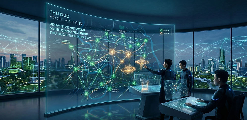 NOC Network Monitoring Service in Thu Duc