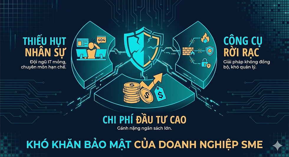 3 khó khăn chính của SME tại Việt Nam khi đầu tư vào bảo mật