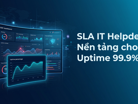 SLA IT Helpdesk: Nền tảng cho Uptime 99.9% và vận hành không gián đoạn