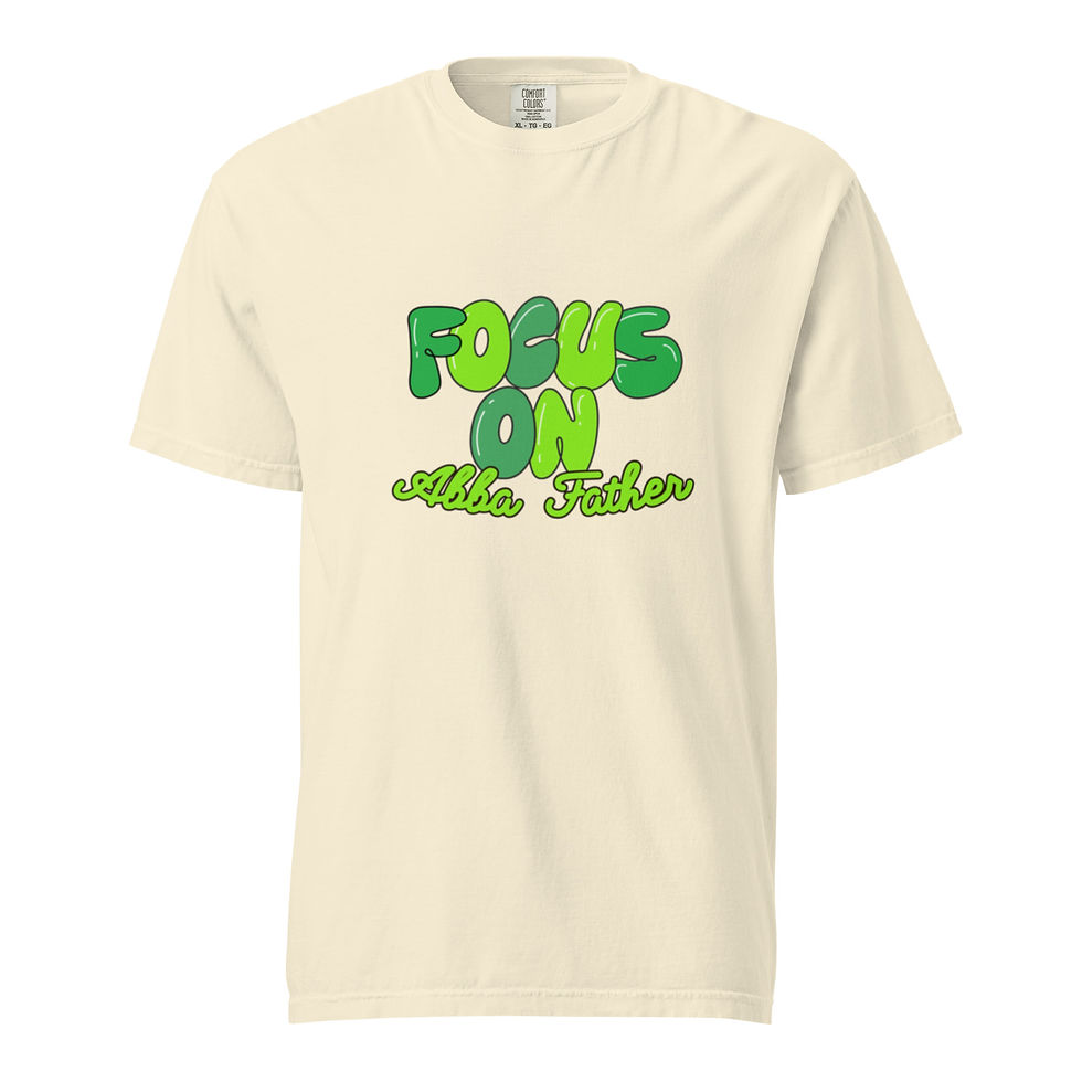 Thumbnail: Unisex garment-dyed heavyweight t-shirt