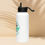 Thumbnail: Stainless steel water bottle with a straw lid