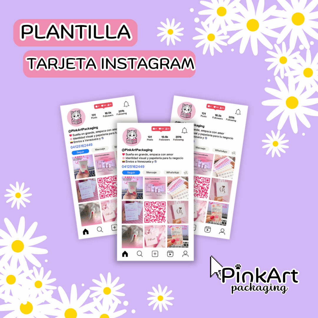 Plantilla Tarjeta Instagram