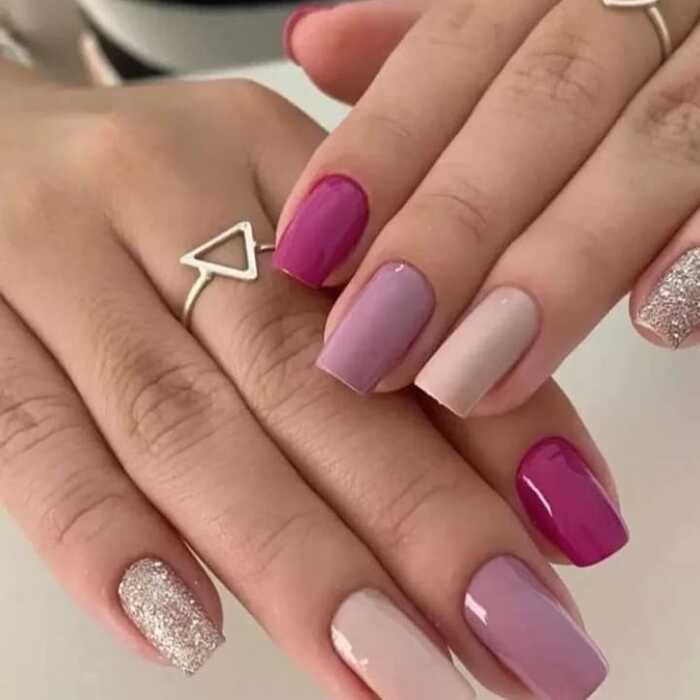 Emqueen Multicolor Classic Press-On Nails