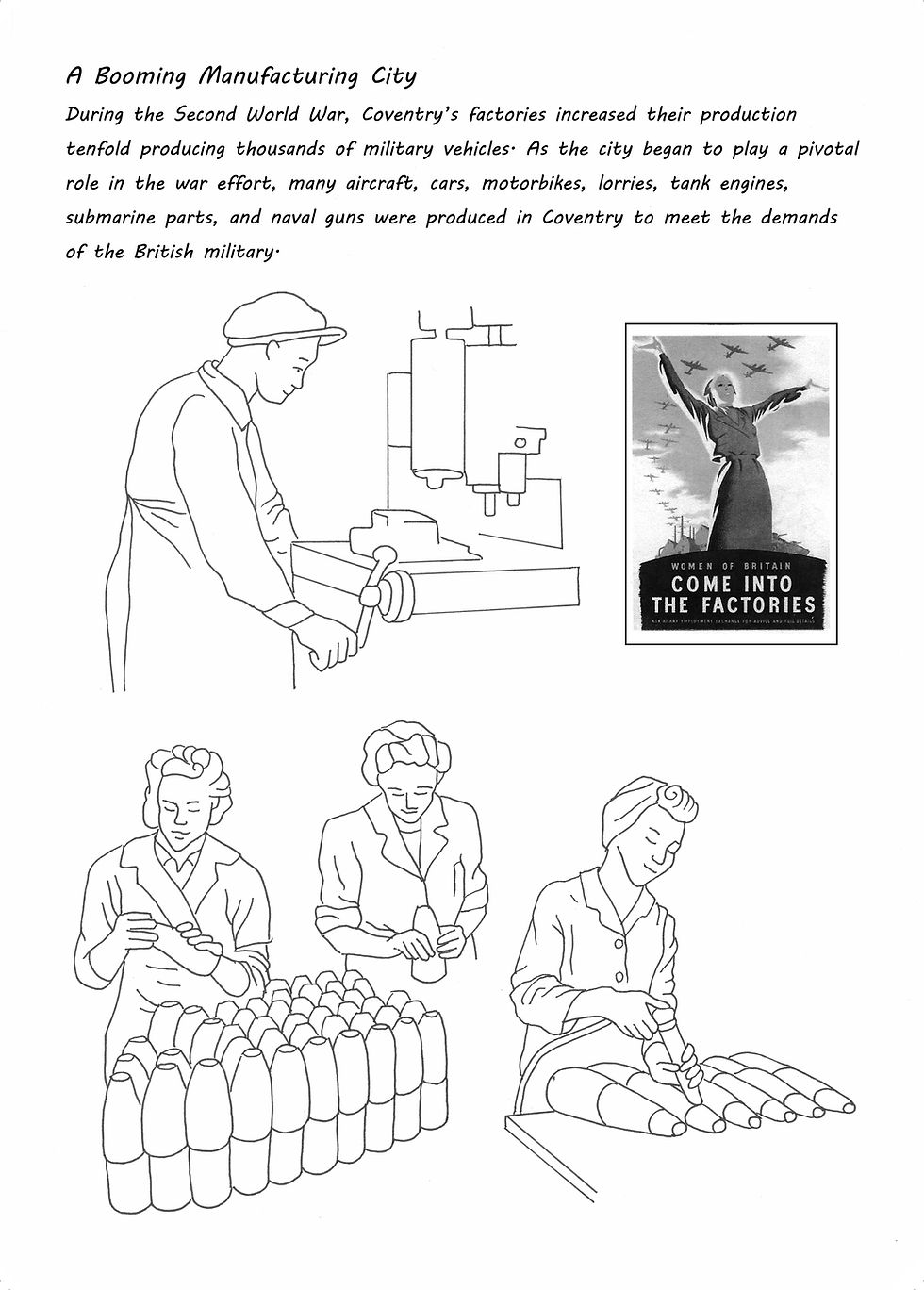 Thumbnail: Coventry's Story Colouring Book