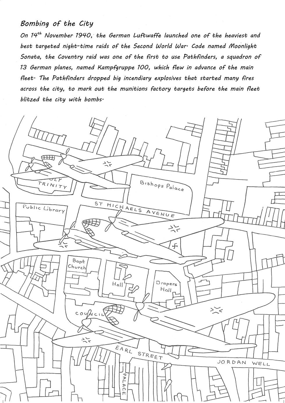 Thumbnail: Coventry's Story Colouring Book