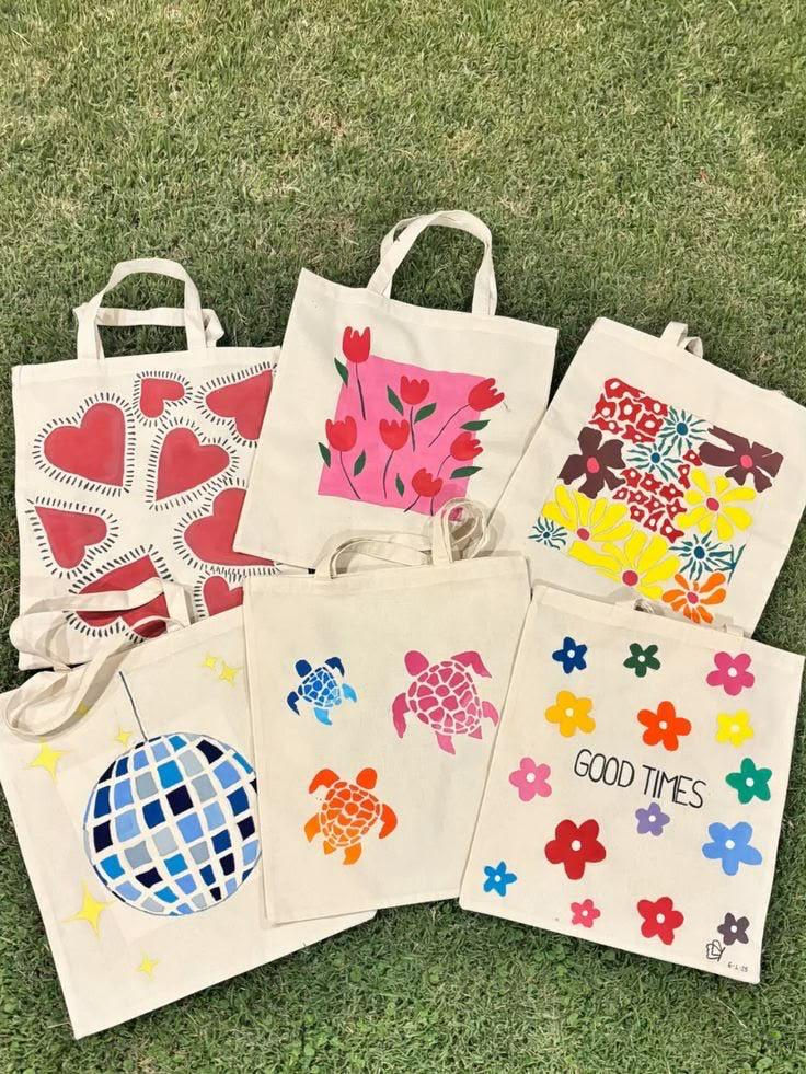 Pittura su Tote Bag