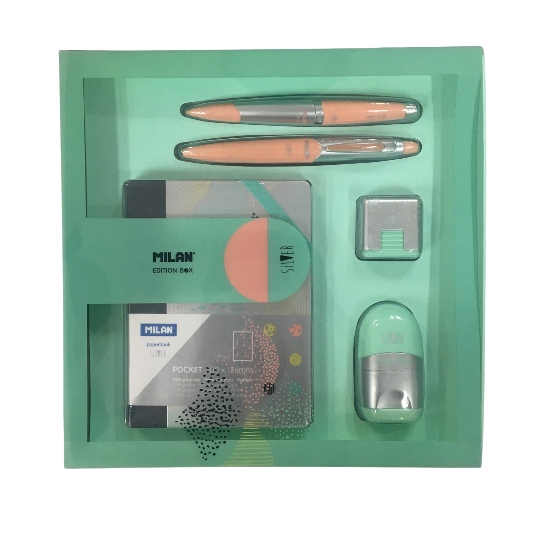 Milan Square Gift Box Silver Edition