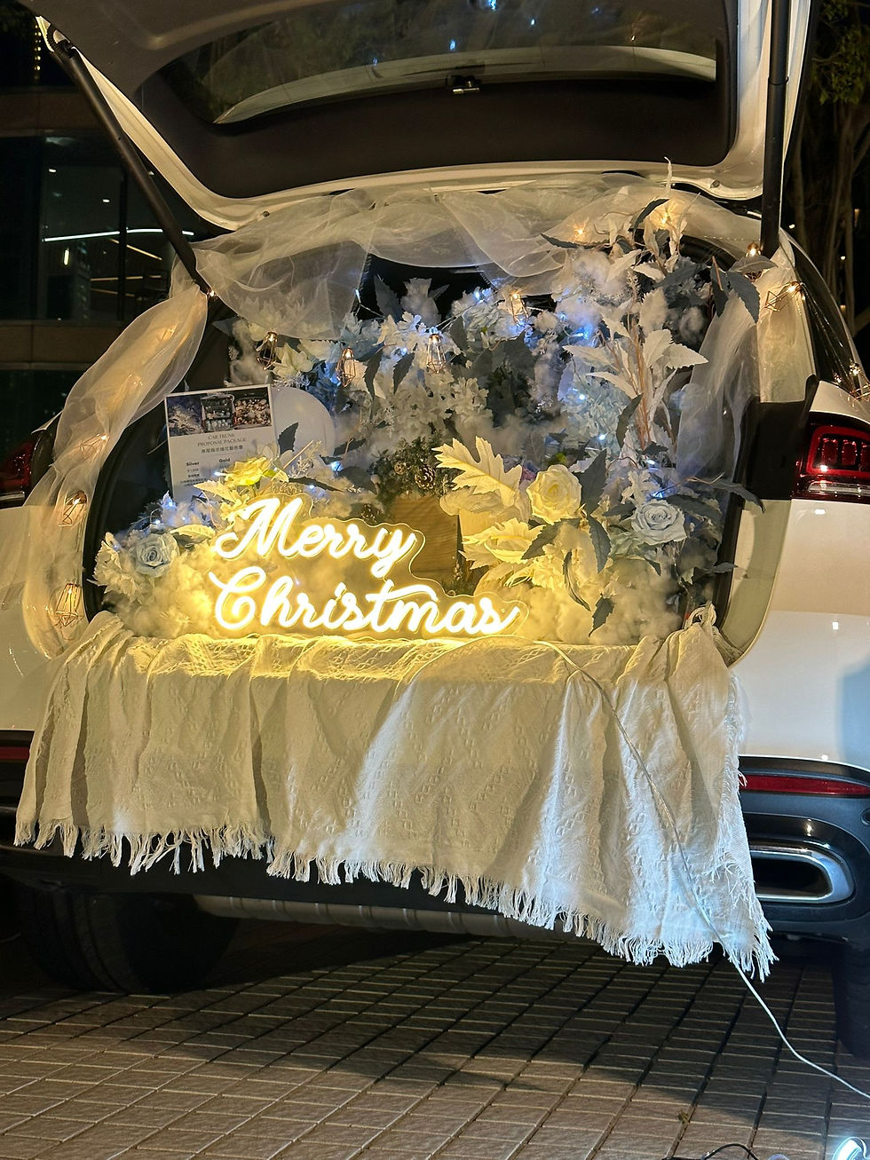 Car Booth Decor