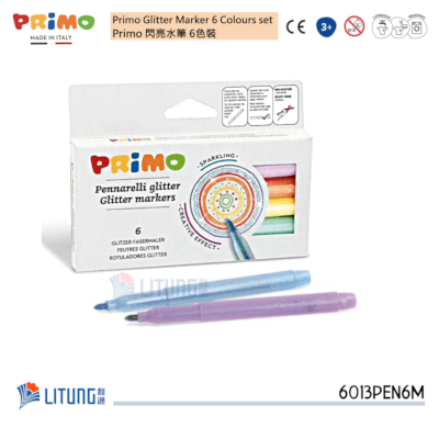 Primo-6013PEN6M-閃亮水筆-6色裝-packing-w-2-pens-Litung-400x400.gif