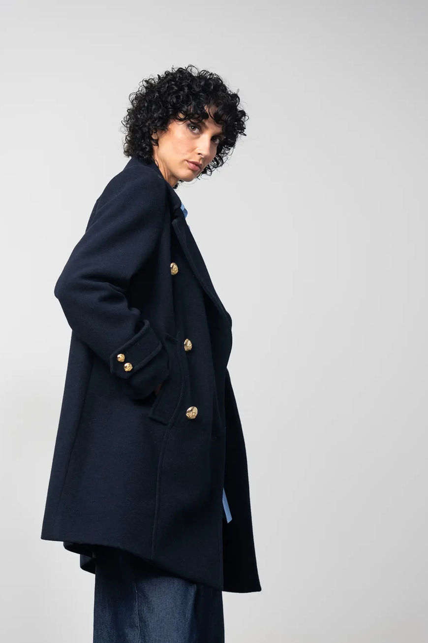 double-breasted sailor coat