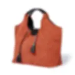 suede handbag