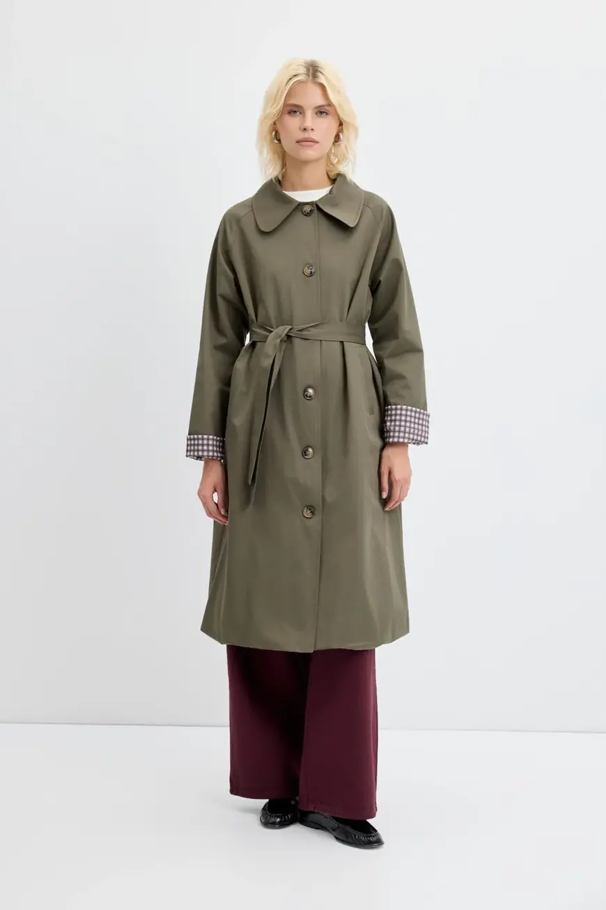 oversized trench coat