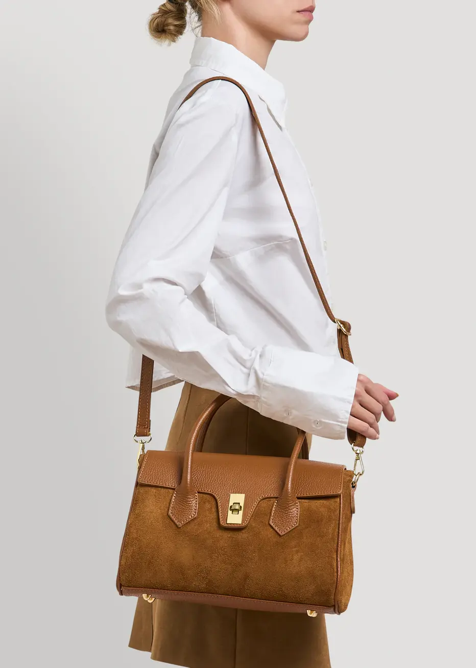 togo leather handbag